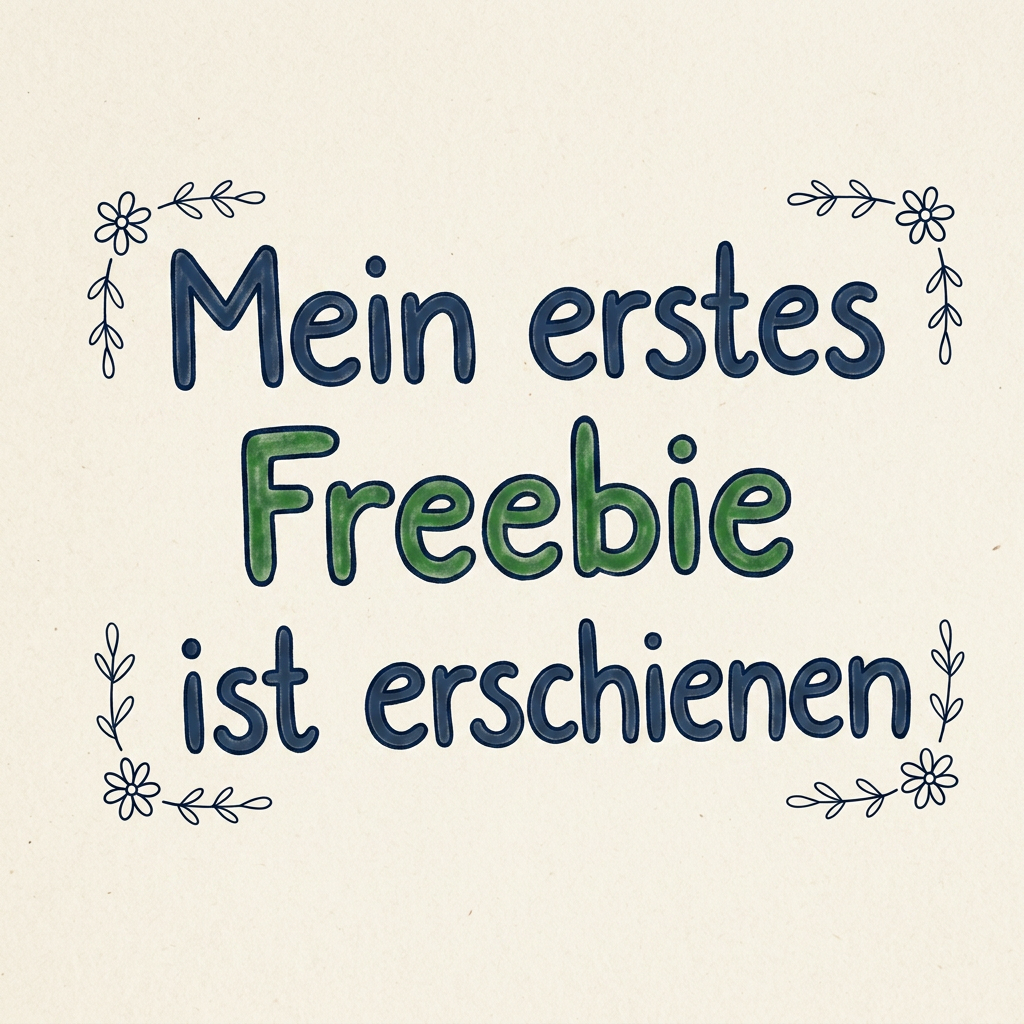 erstes Freebie